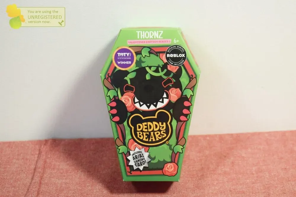 Deddy Bears Coffin Valentine's Day Series 2 Heartz Thornz Mini Plush